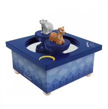 Fawn and Bear Music Box TR-S95040 Trousselier 1