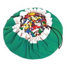 Green toy storage bags PG-vert Play and Go 1