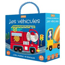 Book and Puzzle Vehicles SJ-305571 Sassi Junior 1