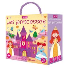 Book and Puzzle The Princesses SJ-310506 Sassi Junior 1