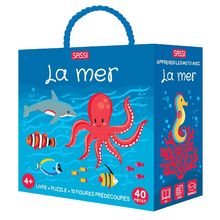 Book and Puzzle The sea SJ-313767 Sassi Junior 1