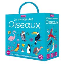 Book and Puzzle Birds SJ-329331 Sassi Junior 1