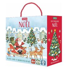 Book and Puzzle Christmas SJ-331617 Sassi Junior 1