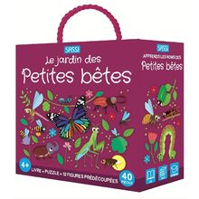 Book and Puzzle Little creatures SJ-380929 Sassi Junior 1