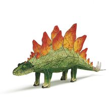 The era of the dinosaurs - 3D Stegosaurus SJ-9658 Sassi Junior 1
