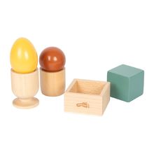 Montessori sorting game with ball, cube and egg LE12925 Small Foot company 1