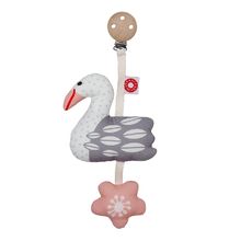 Tinka light swan clip rattle FF119-001-061 Franck & Fischer 1