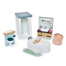 Bathroom furniture for dolls house TL8151 Tender Leaf Toys 1