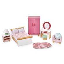 Bedroom furniture for dolls house TL8152 Tender Leaf Toys 1