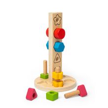 Nuts and Bolts Tower BJ37002 Bigjigs Toys 1