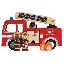Wooden Fire Engine TV427 Le Toy Van 1