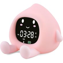 Peach night light and alarm clock UL8149 Ulysse 1