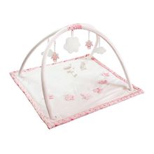 Musical playmat - Pink Flowers Sheep & Rabbit TR-VM10000-99 Trousselier 1