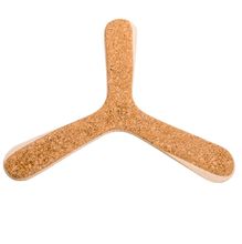 Boomerang in wood and cork W-LIEGE Wallaby Boomerangs 1