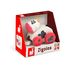 Zigolos Pull Along cow J08118 Janod 3