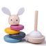 Rabbit stacking rings BJ-32001 Bigjigs Toys 3