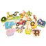 Peg puzzle safari NCT10441 New Classic Toys 3