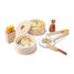 Wooden dim sum play food set NCT10614 New Classic Toys 1