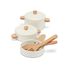 Wooden pan set white NCT10645 New Classic Toys 2