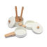 Wooden pan set white NCT10645 New Classic Toys 4