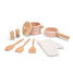 Kitchenette rattan pink NCT11046 New Classic Toys 6