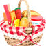 Picnic Basket with Cuttable Fruits LE11282 Small foot company 1