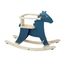 Hudada Blue Rocking Horse with protective arch V1129B Vilac 2
