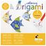 Coloring Origami - Fish FR-11387 Fridolin 1