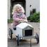 Large ivory pedal car V1150W Vilac 6