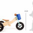 Training Tricycle Maxi 2-in-1 blue LE11609 Small foot company 4