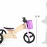 Training Tricycle 2-in-1 pink LE11612 Small foot company 4