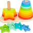 Rainbow Shape-Fitting Game LE11720 Small foot company 1