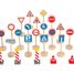 Traffic Signs Set LE11736 Small foot company 1