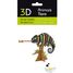 3D Paper model - Colorful chameleon FR-11738 Fridolin 2