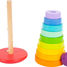 Stacking Tower Shape-Fitting Rainbow LE11794 Small foot company 3