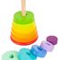 Stacking Tower Shape-Fitting Rainbow LE11794 Small foot company 1