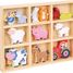 Wooden farm animals in box NCT11850 New Classic Toys 1