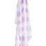 bamboo muslin swaddle - Medallion lavender LLJ-121-005-008 Lulujo 2