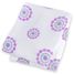 bamboo muslin swaddle - Medallion lavender LLJ-121-005-008 Lulujo 1