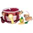 Horse care set with bag red LE12705 Small Foot company 1