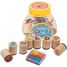 Stamps wild animals with pigment stamp pad GO15499 Goki 1