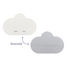 Large Pearl Grey Cloud Playmat QU-172147 Quut 11