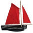 Black small boat TI206-1151 Tirot 4