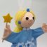 Flower Fairy blue hand puppet MU-22076D Moravská ústredna Brno 3