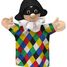 Harlequin hand puppet MU-22224B Moravská ústredna Brno 1