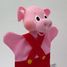 Pig red Hand Puppet MU-22653B Moravská ústredna Brno 3