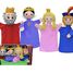 Set 4 Hand Puppets Royal Family MU-22787B Moravská ústredna Brno 1