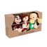 Set 3 Hand Puppets Hansel and Grethel MU22790B Moravská ústredna Brno 2
