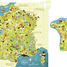 Puzzle map of France V2726 Vilac 2