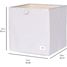 Light gray recycled fabric storage box EFK107-002-027 3 Sprouts 2